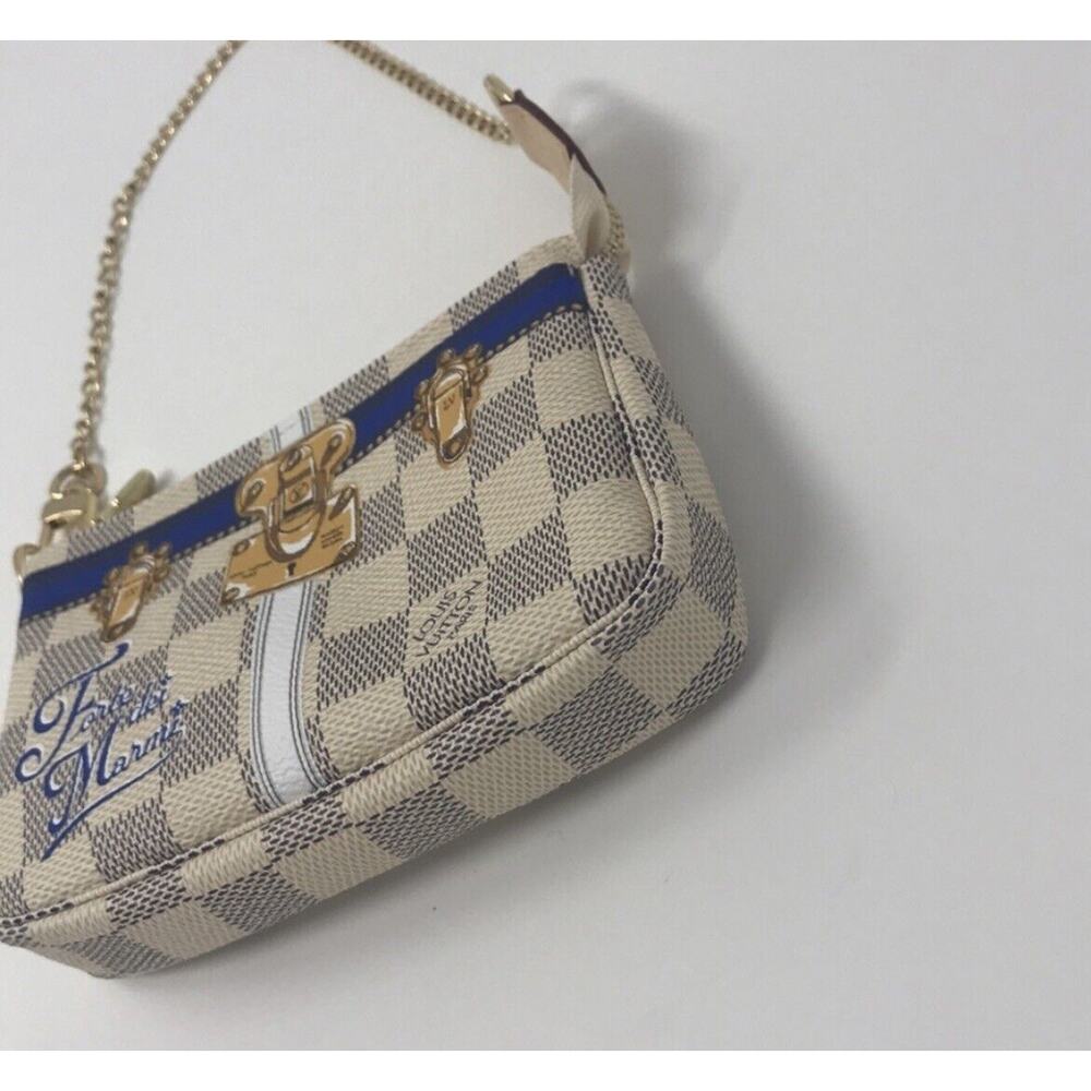 MINI POCHETTE LOUIS VUITTON FORTE DE MARMI LIMITED EDITION D. Azur - Picture 7 of 13